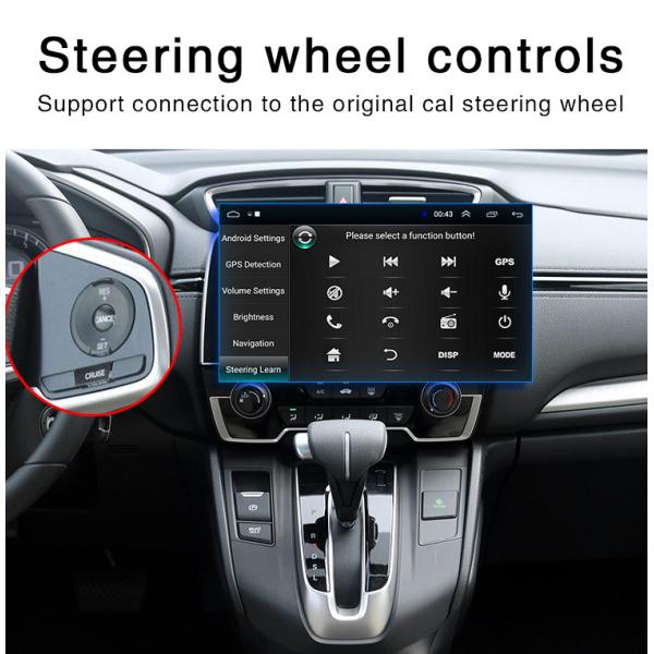 Head Unit Android 9 Inch 10 Inch Black Radio Old Rav4 Android Radio FM AM Built In