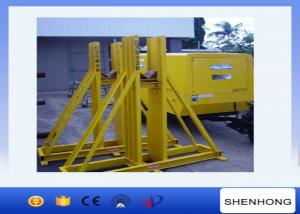 China 15 Tonne Cable Drum Jacks Hydraulic Powerpack For Heavy Cable Drum Spooling on sale