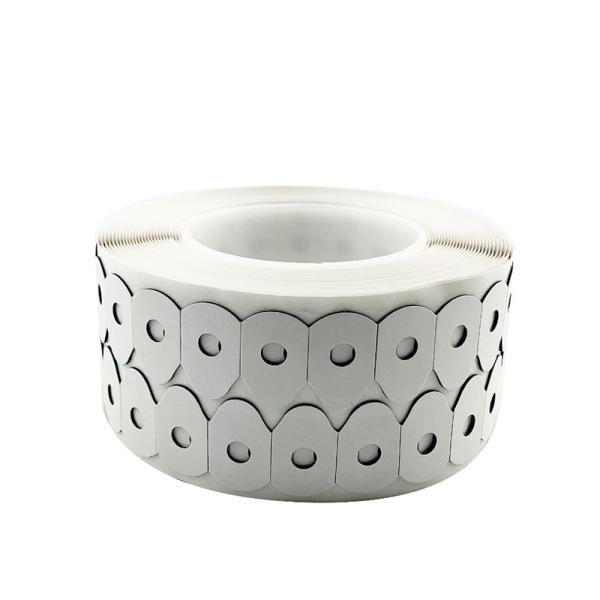 Dark Blue Optical Lens Hydrophobic Lens Edge Blocking Pads, 18 * 29mm, 1000pcs/roll