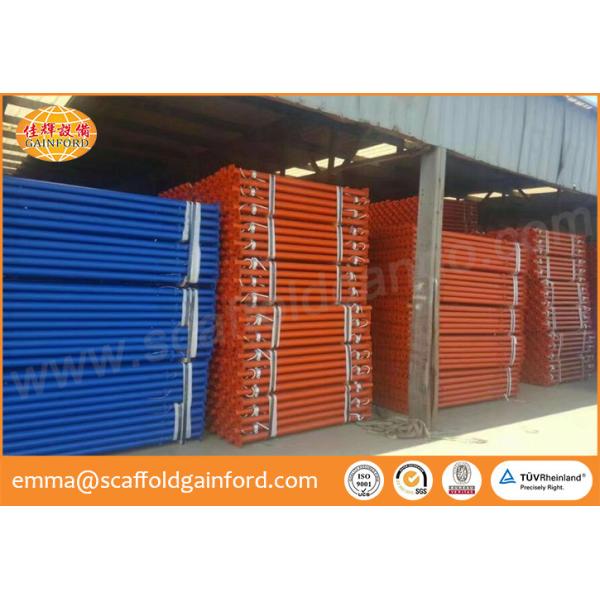 High loading capacity Q235 painted scaffold steel prop with 3.0-5.0M for Middle east project