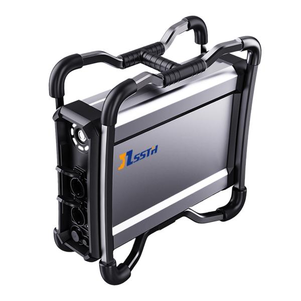 Buy 3.6kW Emergency Backup Power Supply Portable Power Station NMC Lithium Ion Battery Type with 500% Peak Output at wholesale prices