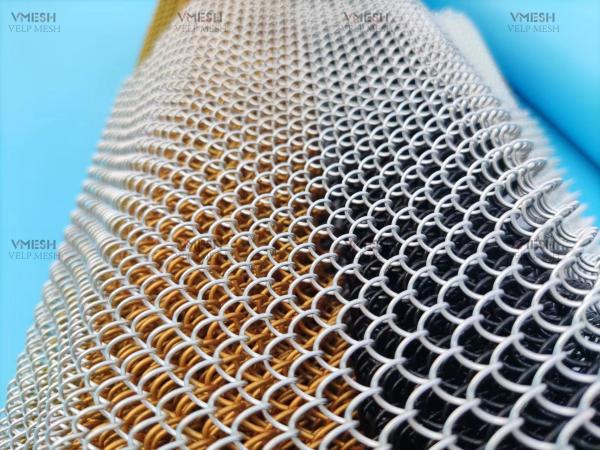Buy Decorative Wire Mesh Chain Link Curtain Screen Partition Weave Decorate Wire Mesh at wholesale prices