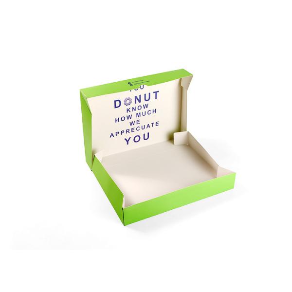 Mattle Lamaniation Foldable Packaging Box Colorful Paper Packing 6cm Width