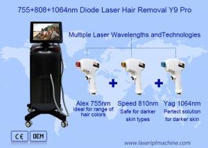 Quality Mic Channel 4d 808nm Diode Laser Hair Removal Machine for sale