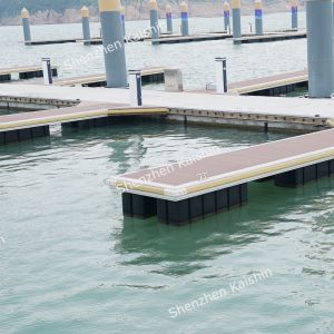 Quality Marina Aluminium Floating Dock Pontoon Flexible Movement Finger Dock for sale