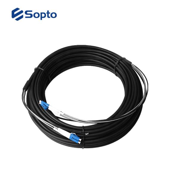 CPRI Duplex LC Fiber Optic Patch Cords Steady Optical Transmitting