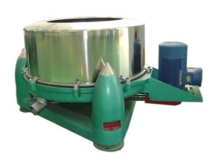 Manual Unload Intermittent Operation Top Discharge Food Centrifuge with Clamshell