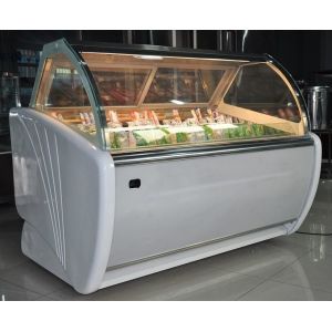 Quality R404a Ice Cream Display Case for sale