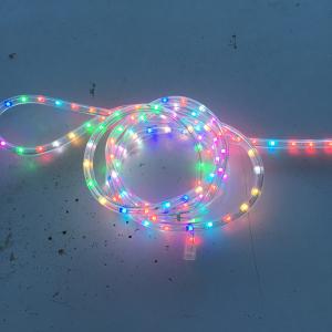 Synchronous RGB color changing high quality Christmas 50M roll decorating LED rope light CE ROHS with 4 function effect
