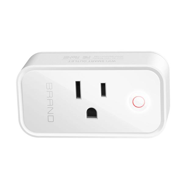 Buy Small Size US Standard WIFI Plug Socket Work With Google Home Assistant at wholesale prices