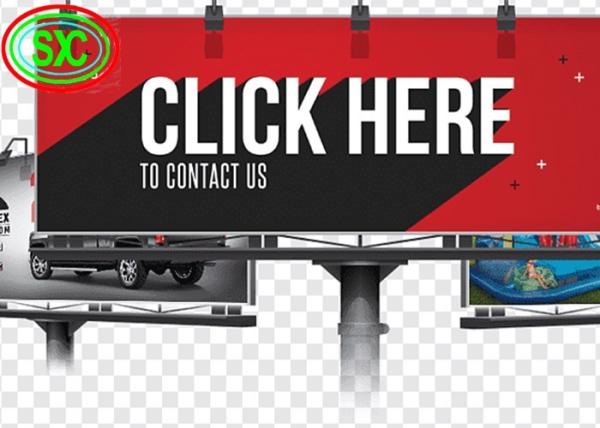 Buy Pixel Density 10000dots P10 LED Screen Lightweight With Tri-Color , LED Message Board Billboard IP65 at wholesale prices