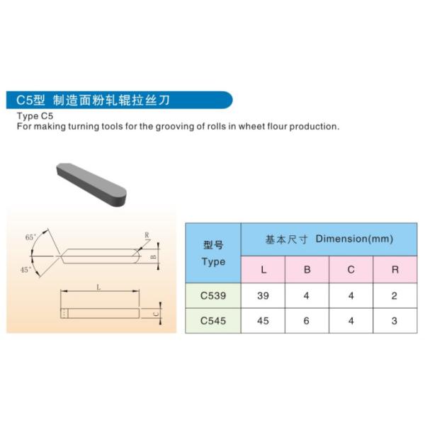 Excellent Toughness Tungsten Carbide Tip With Stable Cutting Performance