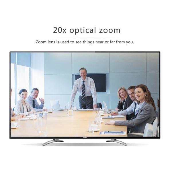 VHD202U 1080P USB 2.0 PTZ Camera 20x Zoom Rotatable Screen Cam Laptop Webcam