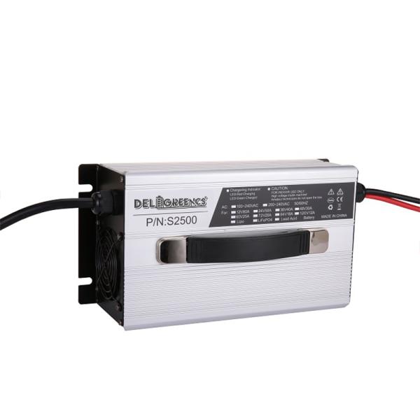 E-bike Lead Acid LiFePo4 Battery Charger 12V 48V 30A 40A 50A With Different Plug