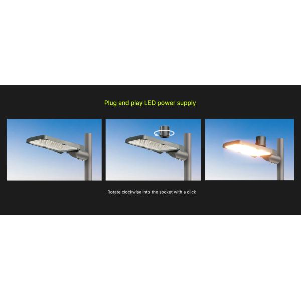 Wireless Control Waterproof Street Light With Advanced Daylight Sensor Long-lasting Lighting