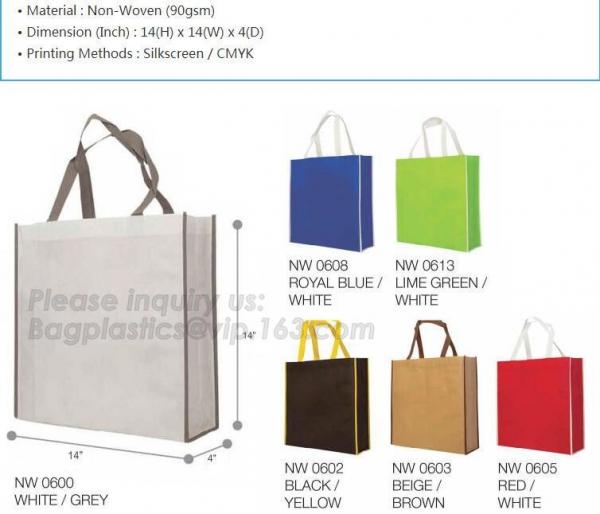 Hot sale fashional ecological non woven bag, Hot selling plain tote silk-screen printing non woven bags, bagease, pac pk