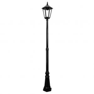Quality Vintage Street Light Pole Cast Iron Exterior Large Single Head Tall Post Light for sale
