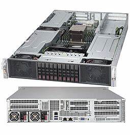 SYS-621P-TRT Intel 6444Y Server Category featuring 8*2.5 SATA/SAS/SSD Hard Disk Drives