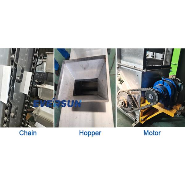 Carbon Steel / Ss304 / 316 Chain Z Bucket Elevator With Frequency Conversion Control