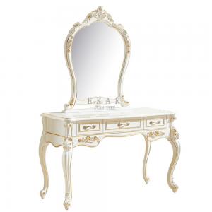 Quality Simple Design European Style White Dressing Table for sale