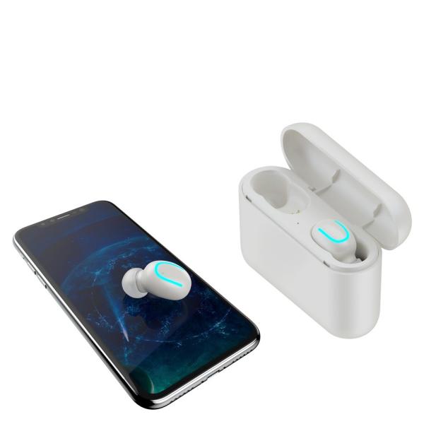 True Wireless Earbuds TWS Bluetooth 5.0 Headphones AirPods with Mic and Charging Case