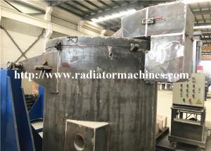 Quality 500Kg Gas Fired Aluminum Metal/Scrap Melting Furnace Crucible Type Riello Burner for sale