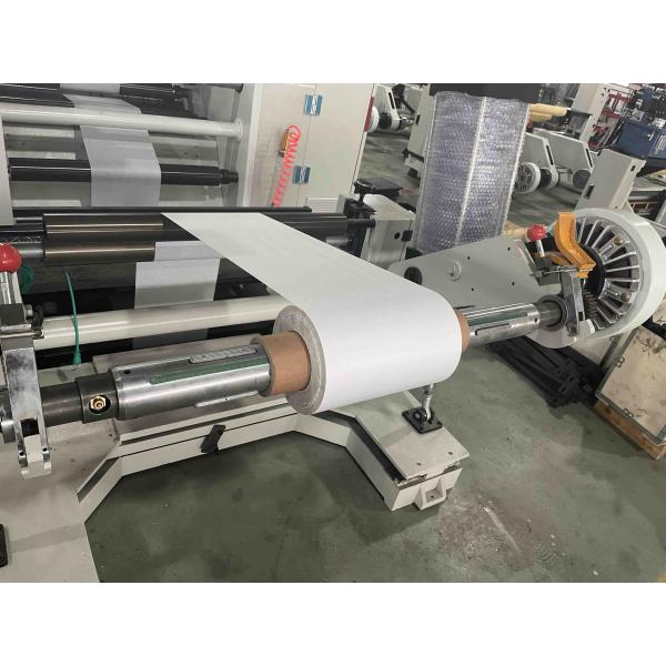 Dia 1400mm Thermal Paper Slitting Rewinding Machine 3200KG