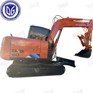 China Gently Used ZX60 6 Ton Used Hitachi Excavator With High Quality Components on sale
