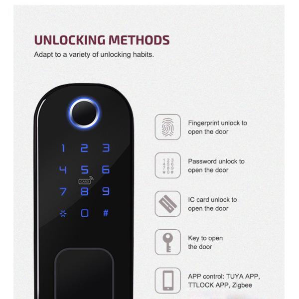 Keyless Smart door lock Tuya App