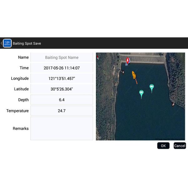 DEVICT Fishing Robot simple- touch operation / wireless fish finder fishing robot