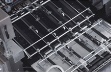 PLC Control Card / Film Screen Printing Machines With Antistatic Blower