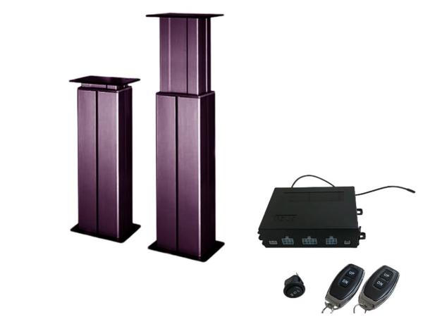 Buy Telescopic Electric Lifting Columns Hall Effect Synchronized Control System at wholesale prices