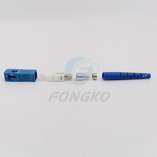 Sc UPC Single Mode Simplex Fiber Optical Connector Kit 3.0mm