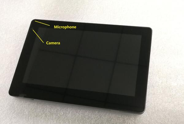 Buy No Physical Button Android OS 7 inch Industrial Control Interface Wall Android Tablet with Ethernet RJ45 at wholesale prices