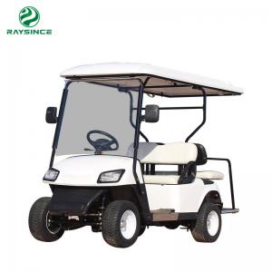 Quality 4 Wheels 2 seats mini electric golf carts cheap price good quality electric golf trolley for sale for sale