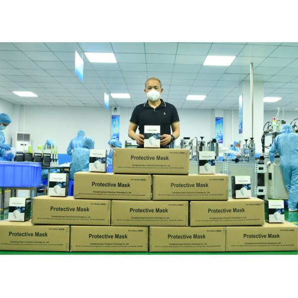 Hypoallergenic Dust Face Mask , Non Woven Face Mask High Filtration Capacity