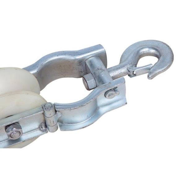 Hook Style Aerial Cable Stringing Pulley Block Conductor Stringing Blocks