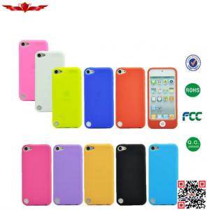 China New Arrival 100% Qualify Colorful Silicone Cover Cases For Ipod Touch 5G 5TH Soft And Slim on sale