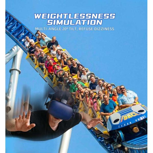 Commercial Virtual Reality Simulator 9D VR Super Time Machine Fly Game Equipment