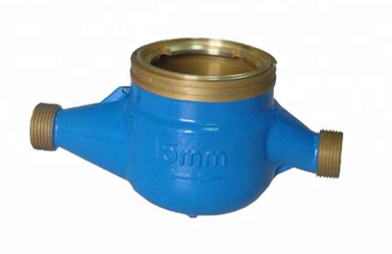 Customized Brass Water Meter Body Multi Jet TYPE For Cold Water