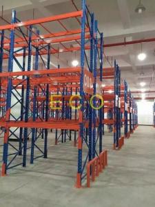 China Powder Coated Cold Rolled Steel Warehouse Storage Racks , Adjustable Pallet Storage Racks For Warehouse on sale