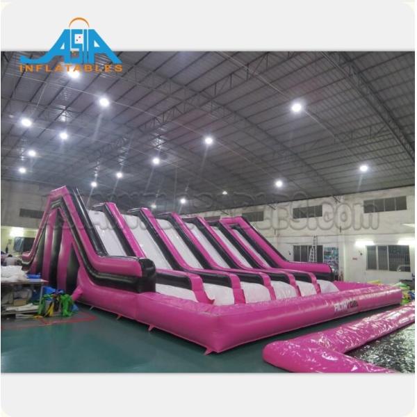 72M Long Interactive Inflatable 5k Obstacle Course / Insane Inflatable Fun Run