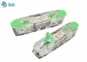 Quality 1 Way Quick Terminal Block Universal Wire And Cable Push In Connector Block 450V 32A for sale