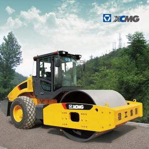Quality Official Single Drum Vibratory Roller , Vibratory Plate Compactor Simple Operation for sale