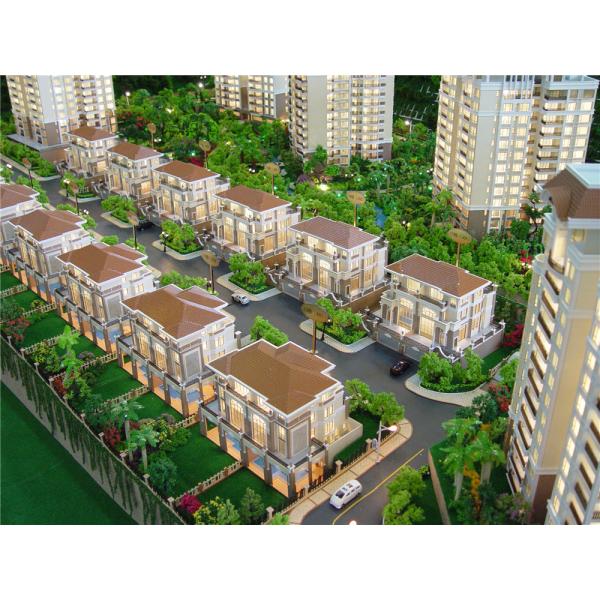 Customized Architectural Model Making Materials With Interior Furniture