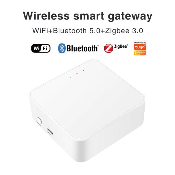 Buy Automation Tuya Wireless Smart Gateway Support Alexa / Google Assistant at wholesale prices