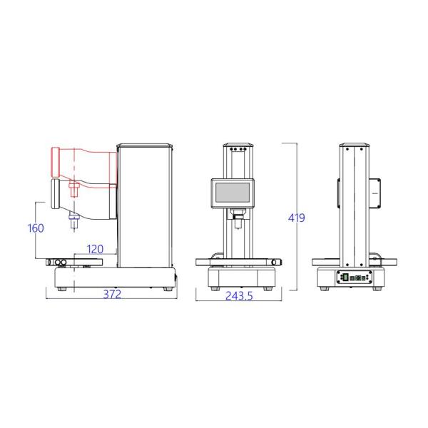 Motorized Shore Hardness Testing Machine