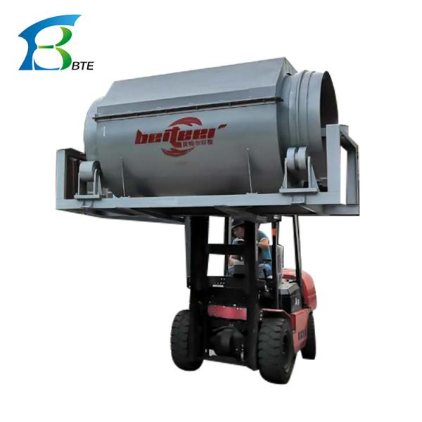 High Productivity Rotary Drum Filter Machine for Algae Removal in Stainless Steel