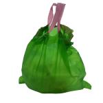 Large Disposable Garbage Bin Liner Custom Color Draw String Garbage Bag