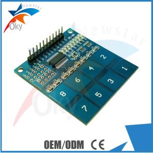 Quality Customized Module for Arduino , 8 Channel Capacitive Touch Button Switch for sale